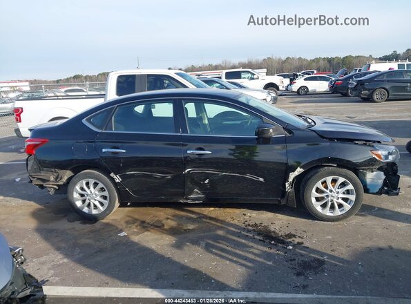 3N1AB7AP1KY324590 2019 NISSAN SENTRA Black 360 interior view