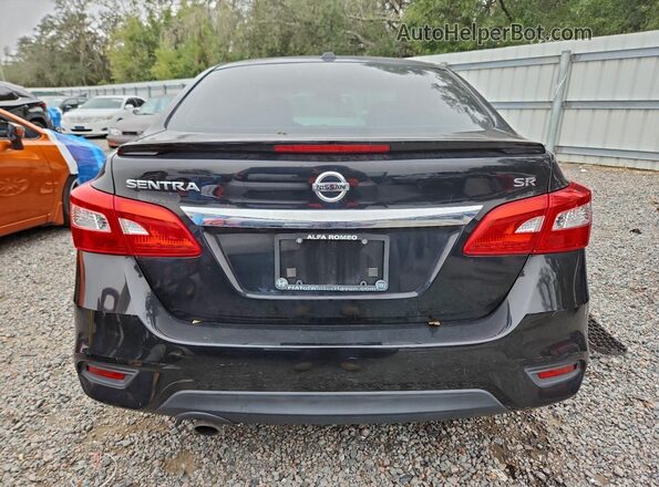 3N1AB7AP2GY233934 2016 NISSAN SENTRA Black Widok z tyłu