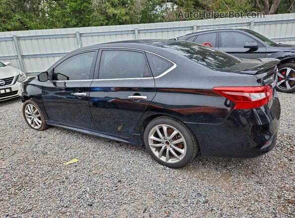 3N1AB7AP2GY233934 2016 NISSAN SENTRA Black Tył lewy