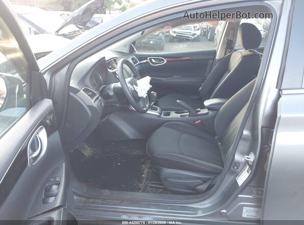 3N1AB7AP2KL611448 2019 NISSAN SENTRA Gray Vista interior delantera