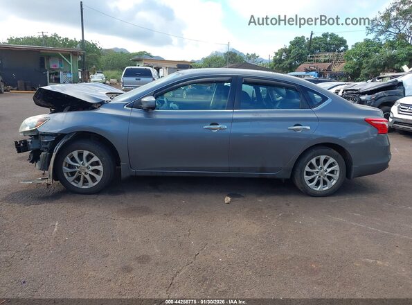 3N1AB7AP2KL611448 2019 NISSAN SENTRA Gray 