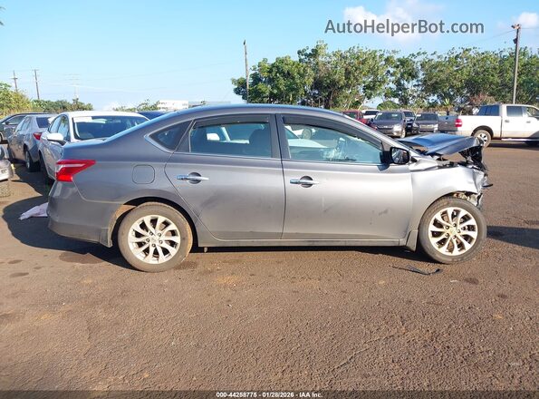 3N1AB7AP2KL611448 2019 NISSAN SENTRA Gray Vista interior de 360 grados