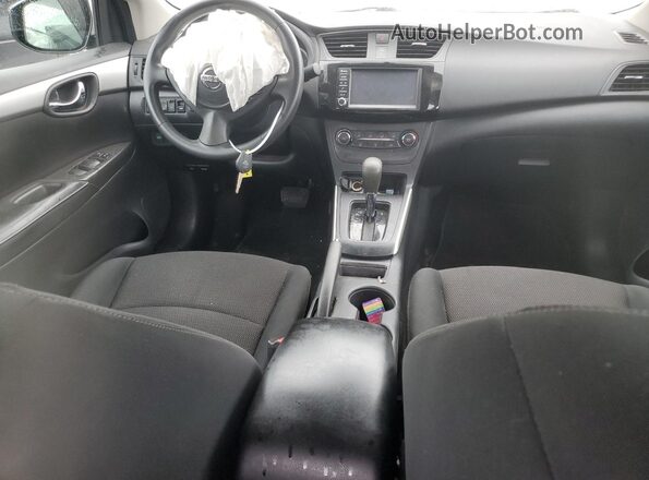 3N1AB7AP5KY247965 2019 NISSAN SENTRA Blue წინა პანელის ხედი