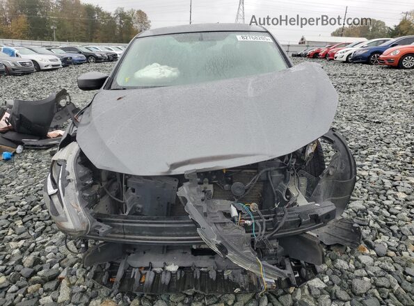 3N1AB7AP5KY301443 2019 NISSAN SENTRA Gray Front view