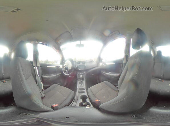 3N1AB7AP5KY301443 2019 NISSAN SENTRA Gray VIN sticker view