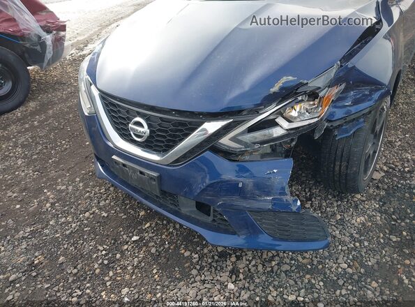 3N1AB7AP7JY291593 2018 NISSAN SENTRA Blue წინა ხედი