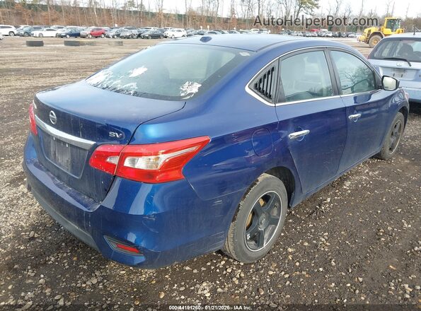 3N1AB7AP7JY291593 2018 NISSAN SENTRA Blue უკანა მარჯვენა