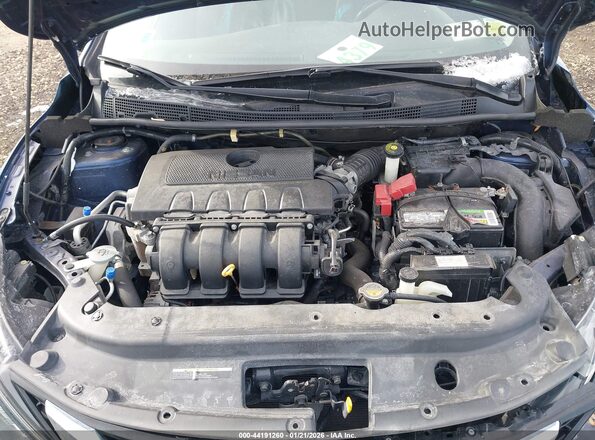 3N1AB7AP7JY291593 2018 NISSAN SENTRA Blue უკანა ხედი