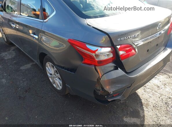 3N1AB7AP7KY382347 2019 NISSAN SENTRA Gray წინა ხედი