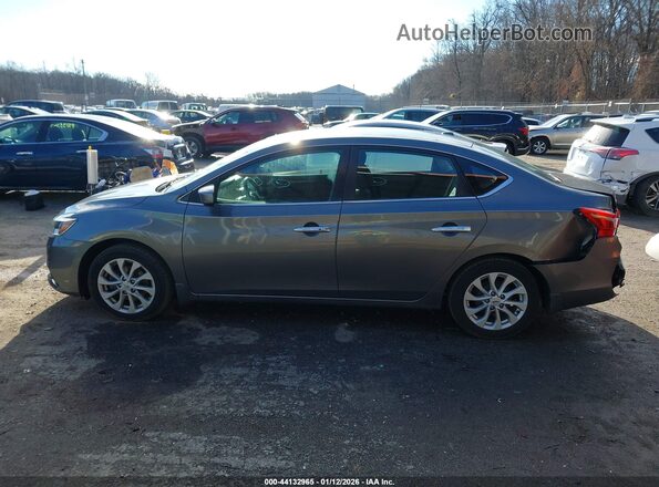 3N1AB7AP7KY382347 2019 NISSAN SENTRA Gray სალონის 360-გრადუსიანი ხედი