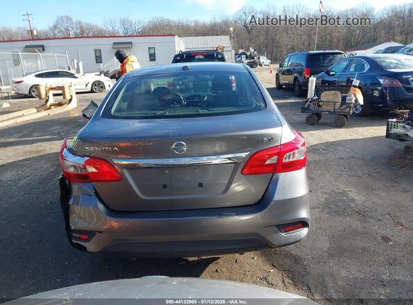 3N1AB7AP7KY382347 2019 NISSAN SENTRA Gray 