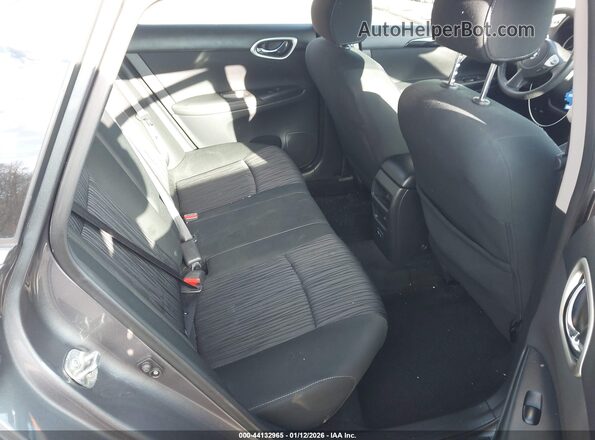 3N1AB7AP7KY382347 2019 NISSAN SENTRA Gray VIN კოდის სტიკერის ხედი