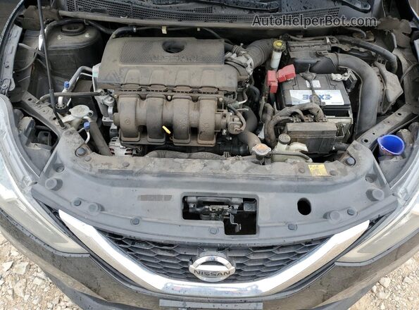 3N1AB7AP9GY264484 2016 NISSAN SENTRA Gray უკანა სალონის ხედი