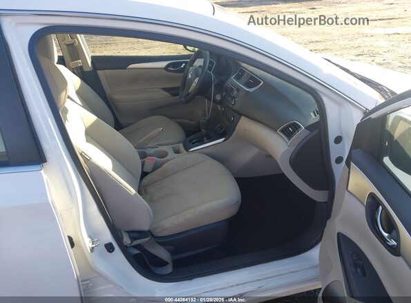 3N1AB7AP9HY324278 2017 NISSAN SENTRA White Սալոնի դիմացի տեսք