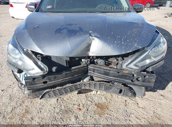 3N1AB7AP9KY278376 2019 NISSAN SENTRA Gray Вид спереду