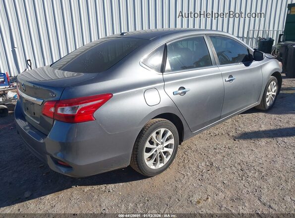 3N1AB7AP9KY278376 2019 NISSAN SENTRA Gray Задня права чверть