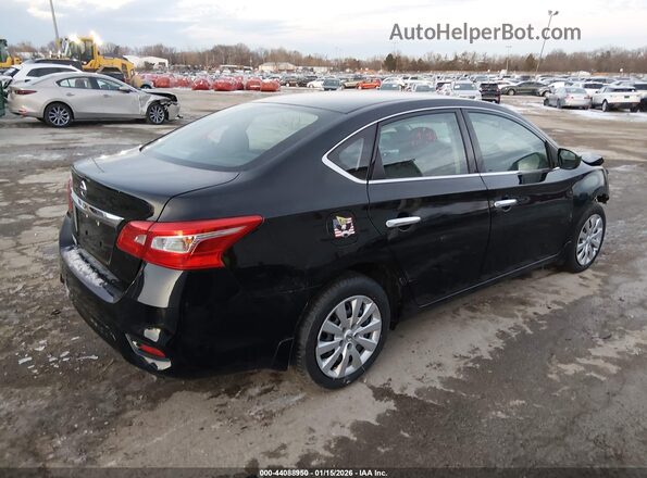 3N1AB7AP9KY279186 2019 NISSAN SENTRA Black Rear right