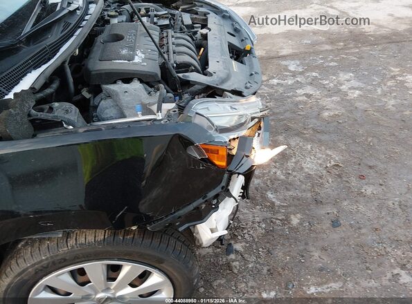 3N1AB7AP9KY279186 2019 NISSAN SENTRA Black Front view