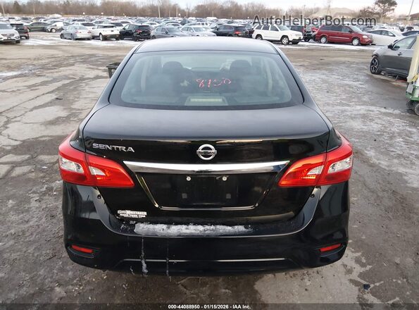3N1AB7AP9KY279186 2019 NISSAN SENTRA Black 