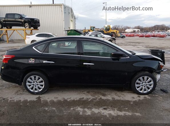 3N1AB7AP9KY279186 2019 NISSAN SENTRA Black Rear interior view