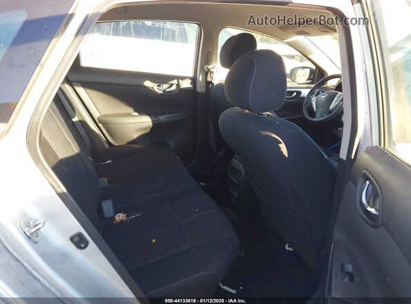 3N1AB7APXHY384232 2017 NISSAN SENTRA Silver Vista de la etiqueta del VIN