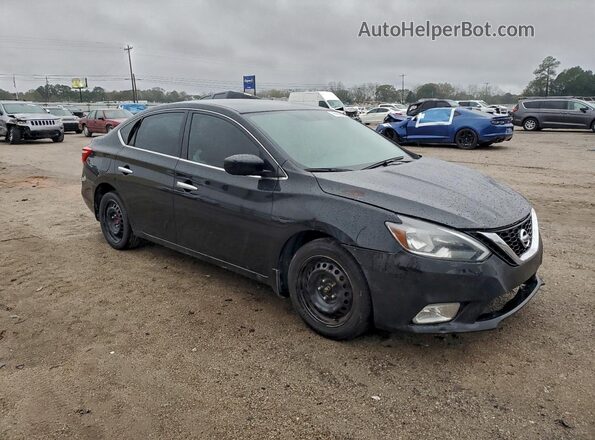 3N1AB7APXHY398051 2017 NISSAN SENTRA Black Przód prawy