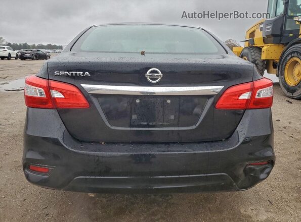 3N1AB7APXHY398051 2017 NISSAN SENTRA Black Widok z tyłu