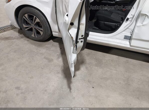 3N1AB8CV0MY299850 2021 NISSAN SENTRA White წინა ხედი