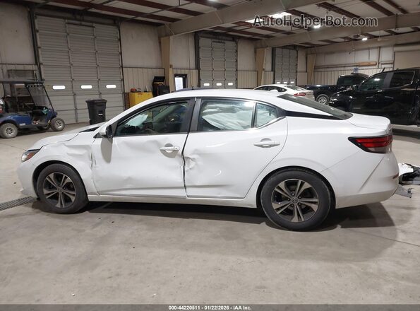 3N1AB8CV0MY299850 2021 NISSAN SENTRA White სალონის 360-გრადუსიანი ხედი