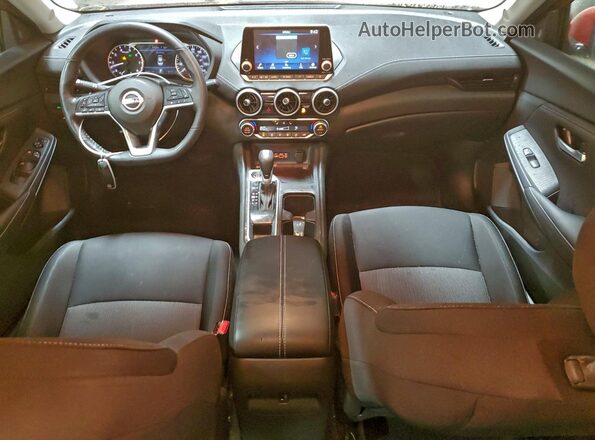 3N1AB8CV4RY384195 2024 NISSAN SENTRA Red Dashboard view