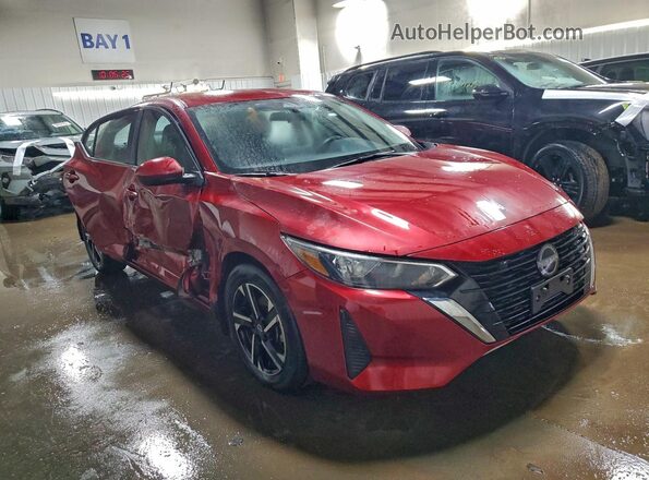 3N1AB8CV4RY384195 2024 NISSAN SENTRA Red Front right