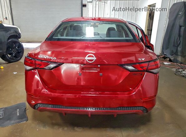 3N1AB8CV4RY384195 2024 NISSAN SENTRA Red Rear view
