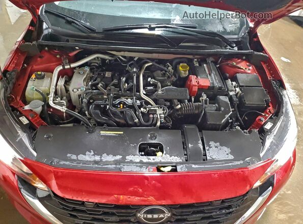 3N1AB8CV4RY384195 2024 NISSAN SENTRA Red Rear interior view