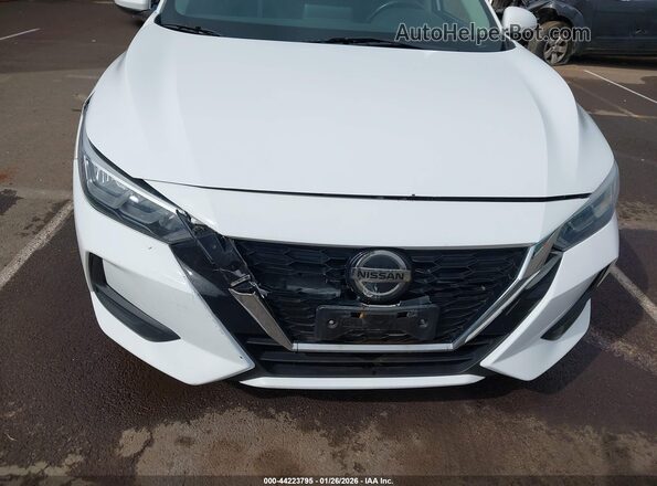 3N1AB8CV6MY274936 2021 NISSAN SENTRA White წინა ხედი