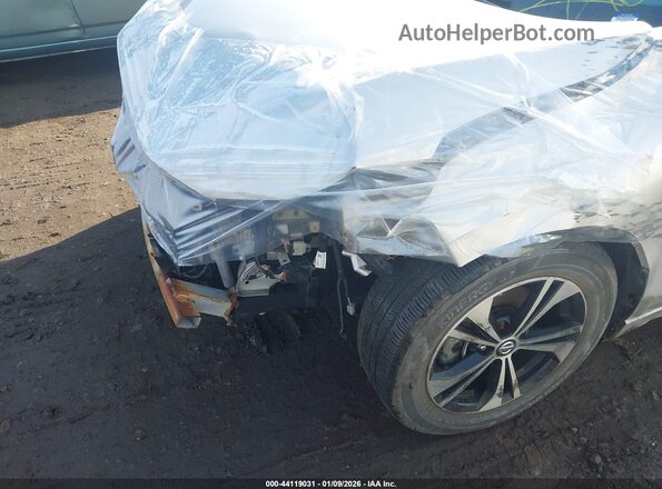 3N1AB8CV6MY323407 2021 NISSAN SENTRA Silver Widok z przodu