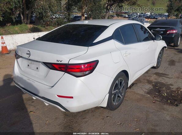 3N1AB8CV6RY285720 2024 NISSAN SENTRA Белый Задняя правая четверть