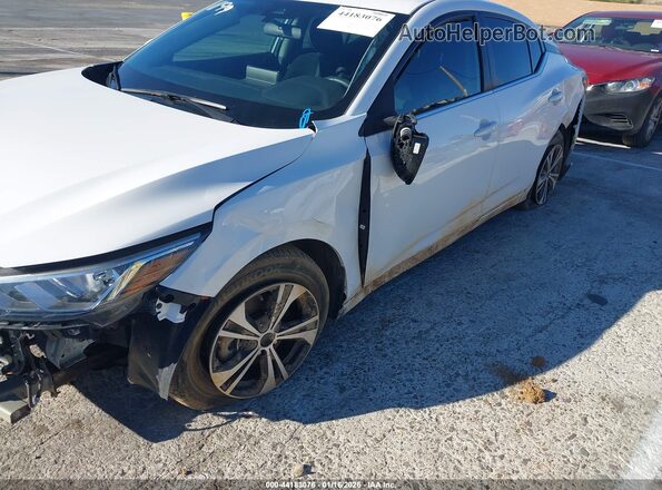 3N1AB8CV8MY268314 2021 NISSAN SENTRA Белый 
