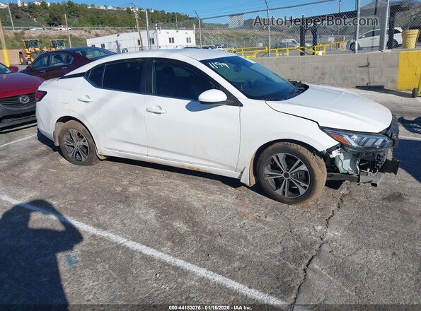 3N1AB8CV8MY268314 2021 NISSAN SENTRA Белый 