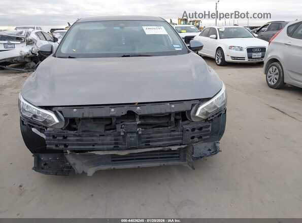 3N1AB8CV9MY240909 2021 NISSAN SENTRA Серый Вид задней части салона