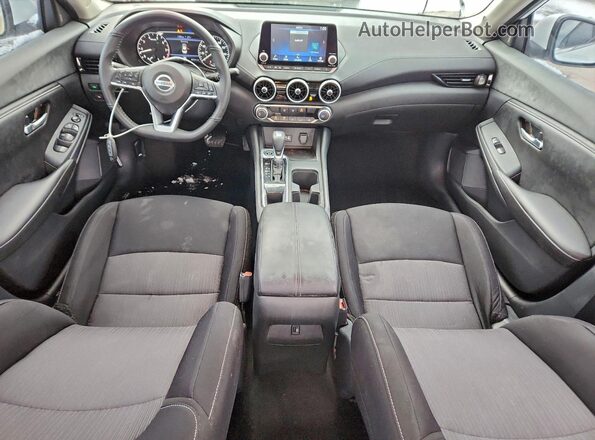 3N1AB8CV9NY205837 2022 NISSAN SENTRA Белый Вид панели приборов