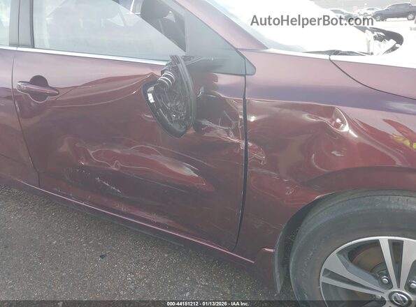 3N1AB8CV9PY307772 2023 NISSAN SENTRA Maroon 