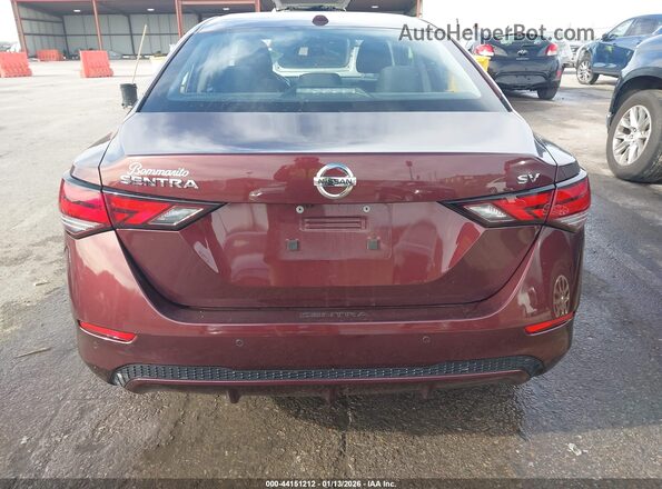 3N1AB8CV9PY307772 2023 NISSAN SENTRA Maroon 