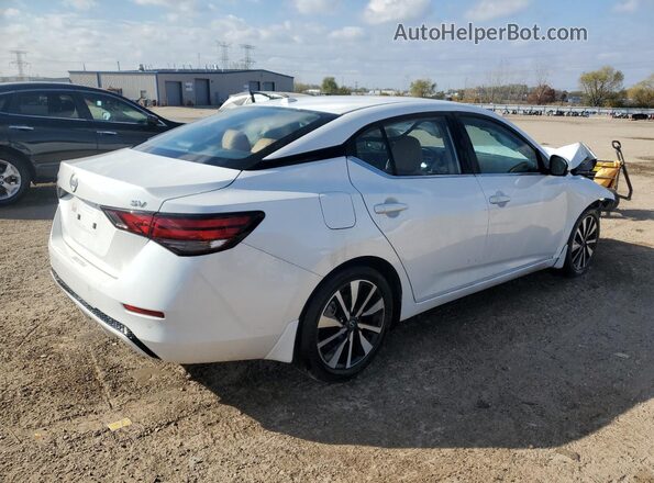 3N1AB8CV9RY319116 2024 NISSAN SENTRA White უკანა მარჯვენა