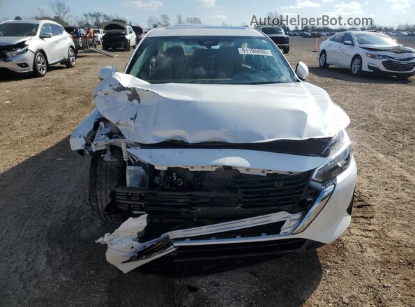 3N1AB8CV9RY319116 2024 NISSAN SENTRA White წინა ხედი