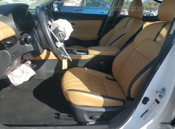 3N1AB8CV9RY319116 2024 NISSAN SENTRA White წინა სალონის ხედი
