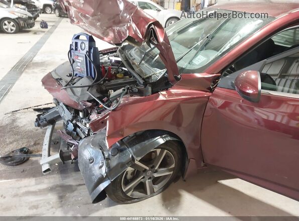 3N1AB8CVXSY203767 2025 NISSAN SENTRA Burgundy წინა ხედი