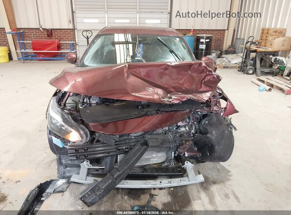 3N1AB8CVXSY203767 2025 NISSAN SENTRA Burgundy უკანა სალონის ხედი