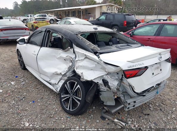 3N1AB8DV0NY270591 2022 NISSAN SENTRA White Widok z przodu