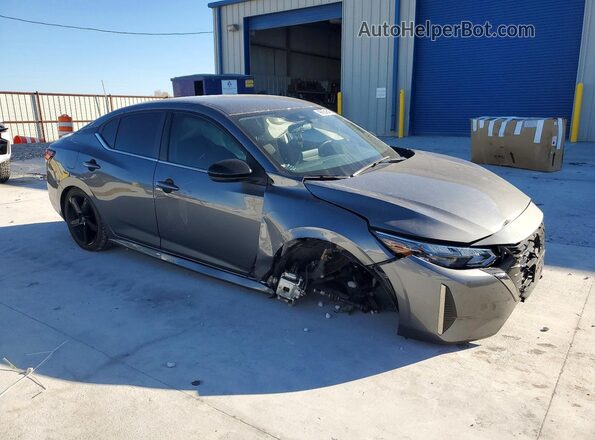 3N1AB8DV9RY303593 2024 NISSAN SENTRA Угольный Передняя правая четверть