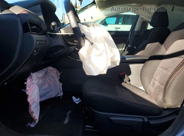 3N1AB8DV9RY303593 2024 NISSAN SENTRA Угольный Вид салона спереди